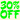 Surplus 30% Off