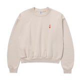 A Heart Crop Crewneck Sweatshirt