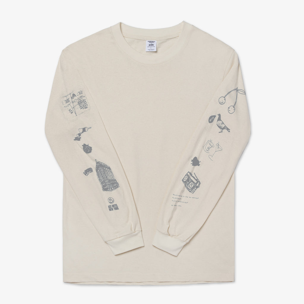 Ace Hotel NYC Long Sleeve Tee – Ace Hotel Shop