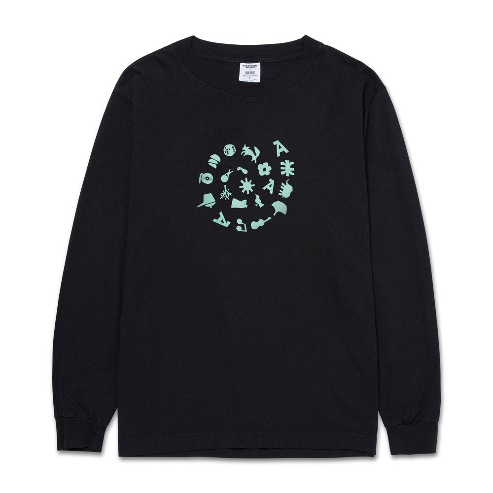 ENOF ace long sleeve shirt BLACK02